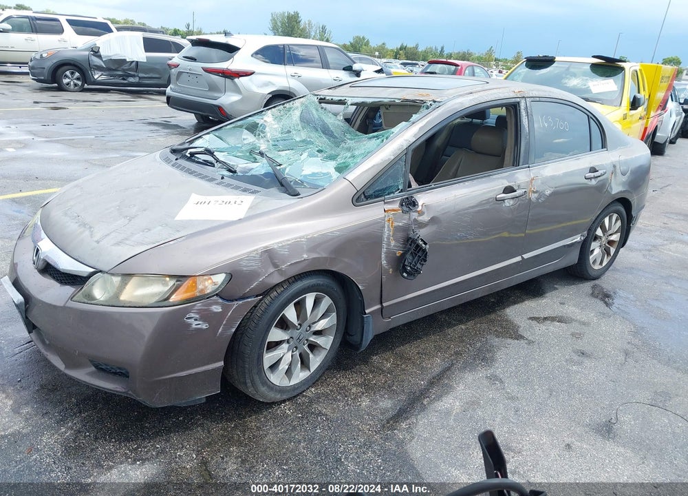 2009 HONDA CIVIC VIN: 2HGFA16949H511384