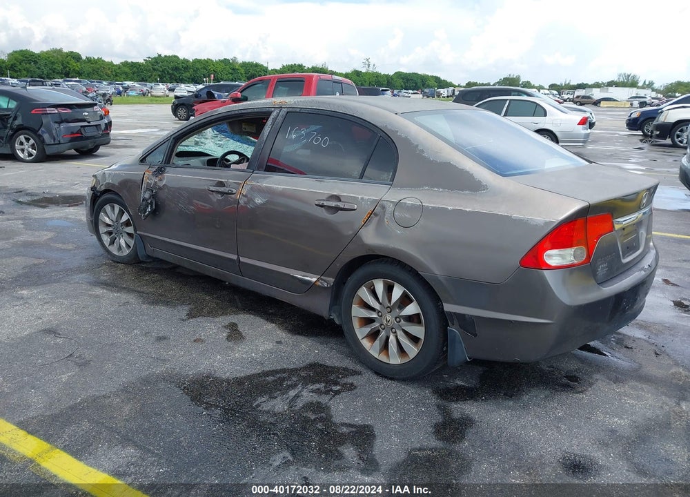 2009 HONDA CIVIC VIN: 2HGFA16949H511384