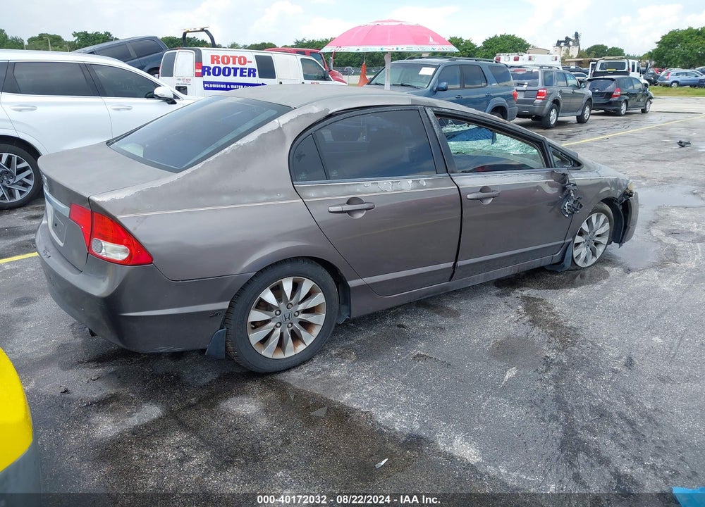 2009 HONDA CIVIC VIN: 2HGFA16949H511384