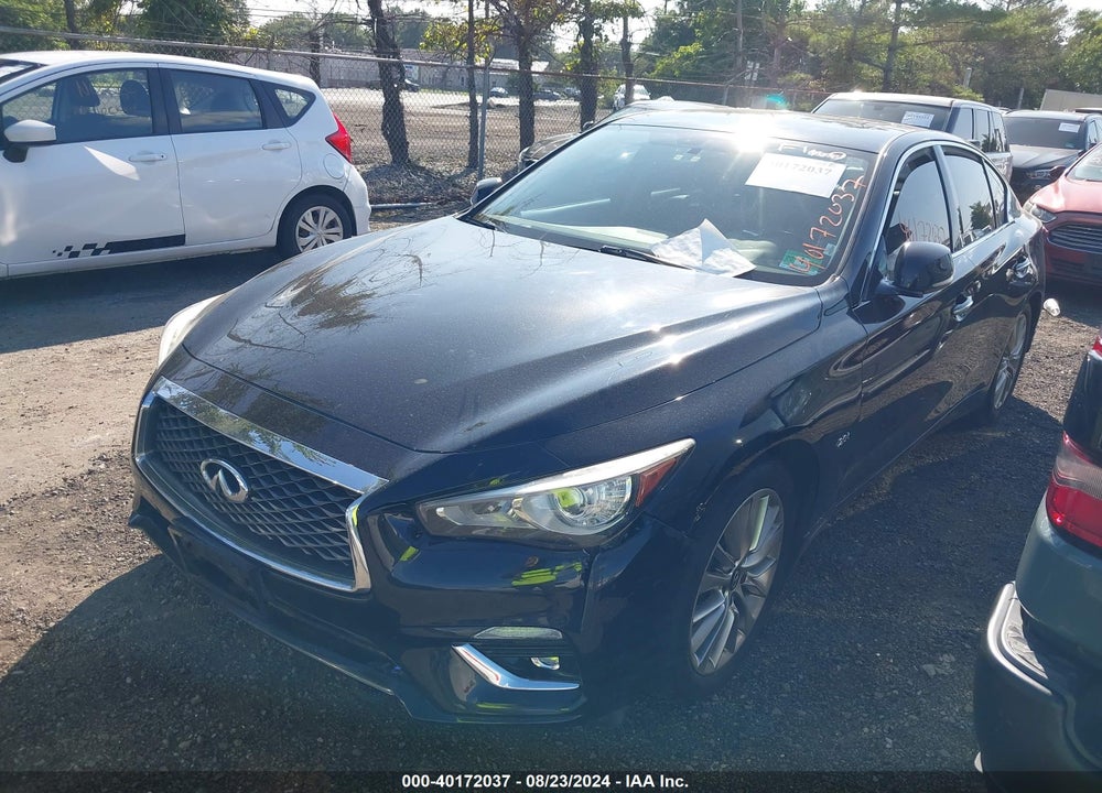 2018 INFINITI Q50 2.0T LUXE VIN: JN1CV7AR1JM280674