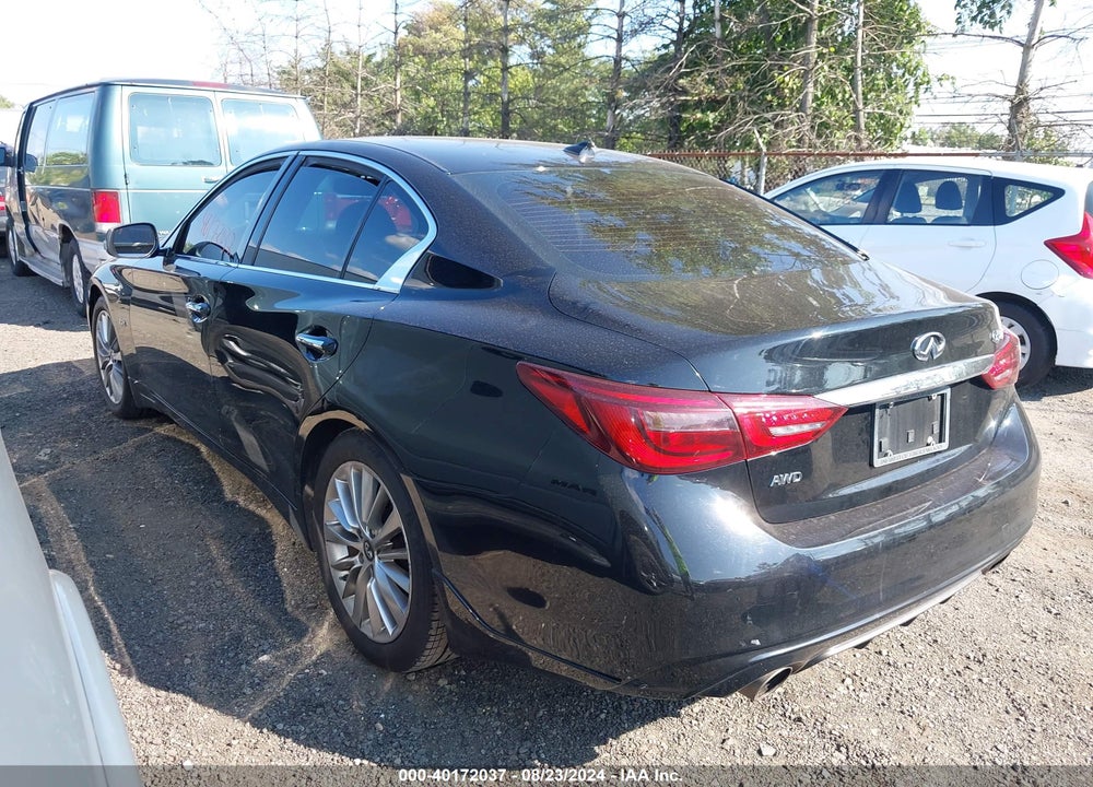 2018 INFINITI Q50 2.0T LUXE VIN: JN1CV7AR1JM280674