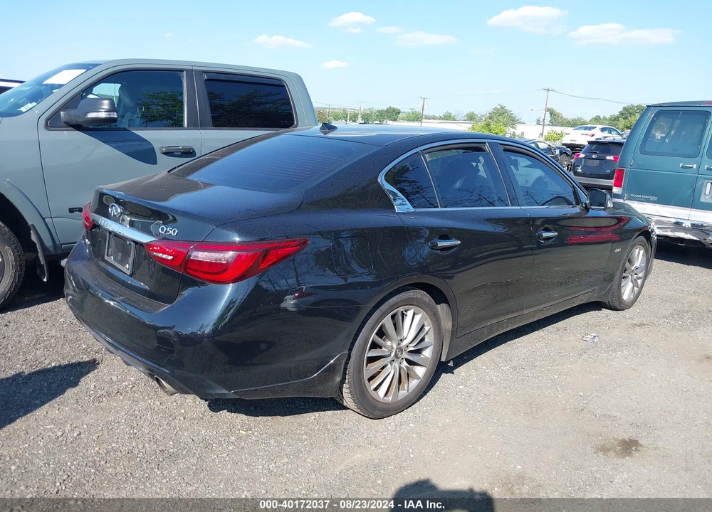 2018 INFINITI Q50 2.0T LUXE VIN: JN1CV7AR1JM280674