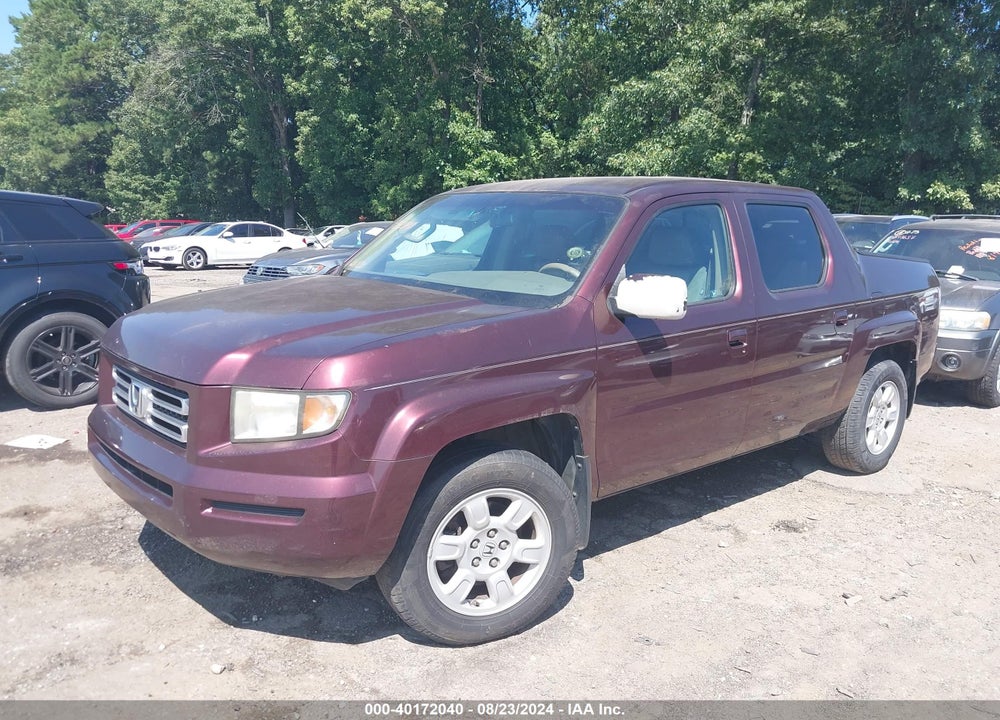 2007 HONDA RIDGELINE RTS VIN: 2HJYK16497H526447