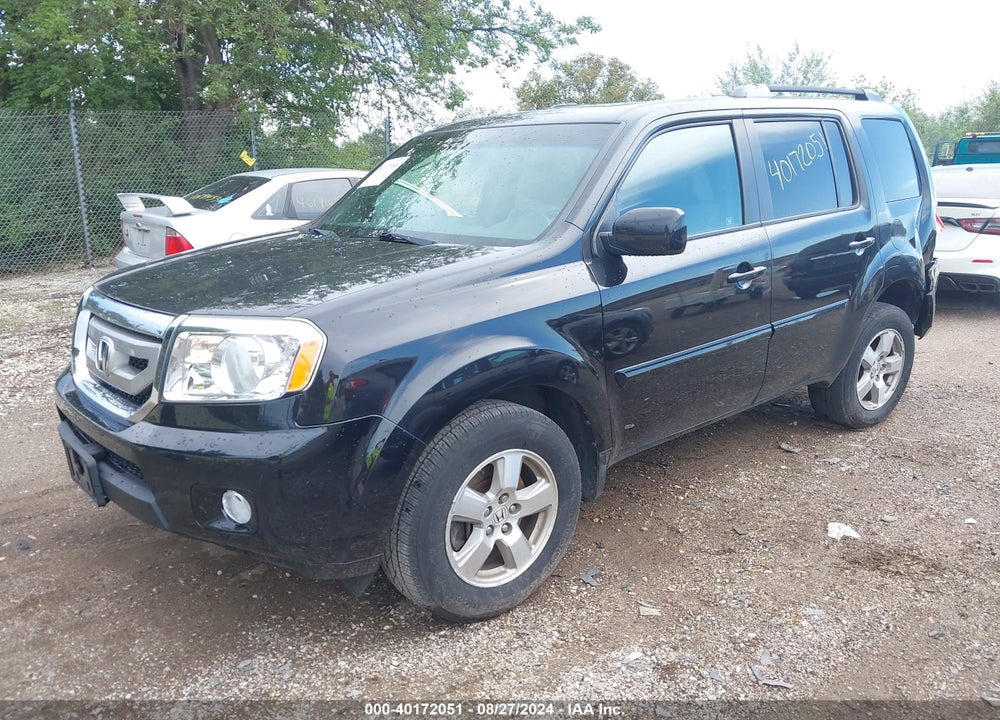2011 HONDA PILOT EX-L VIN: 5FNYF3H57BB017496