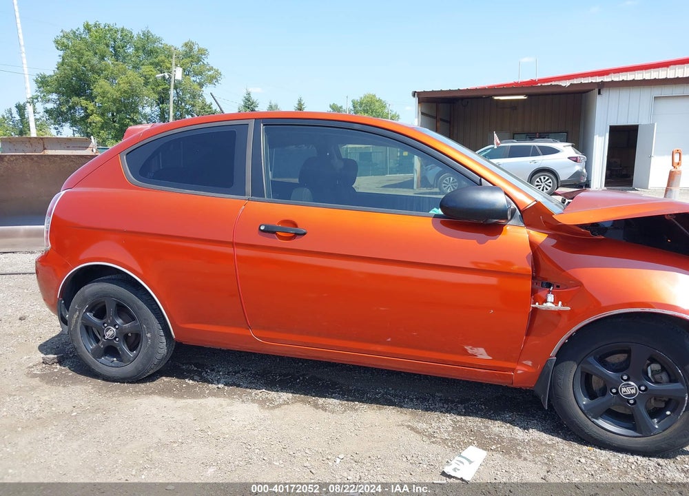 2009 HYUNDAI ACCENT GS VIN: KMHCM36C29U121568