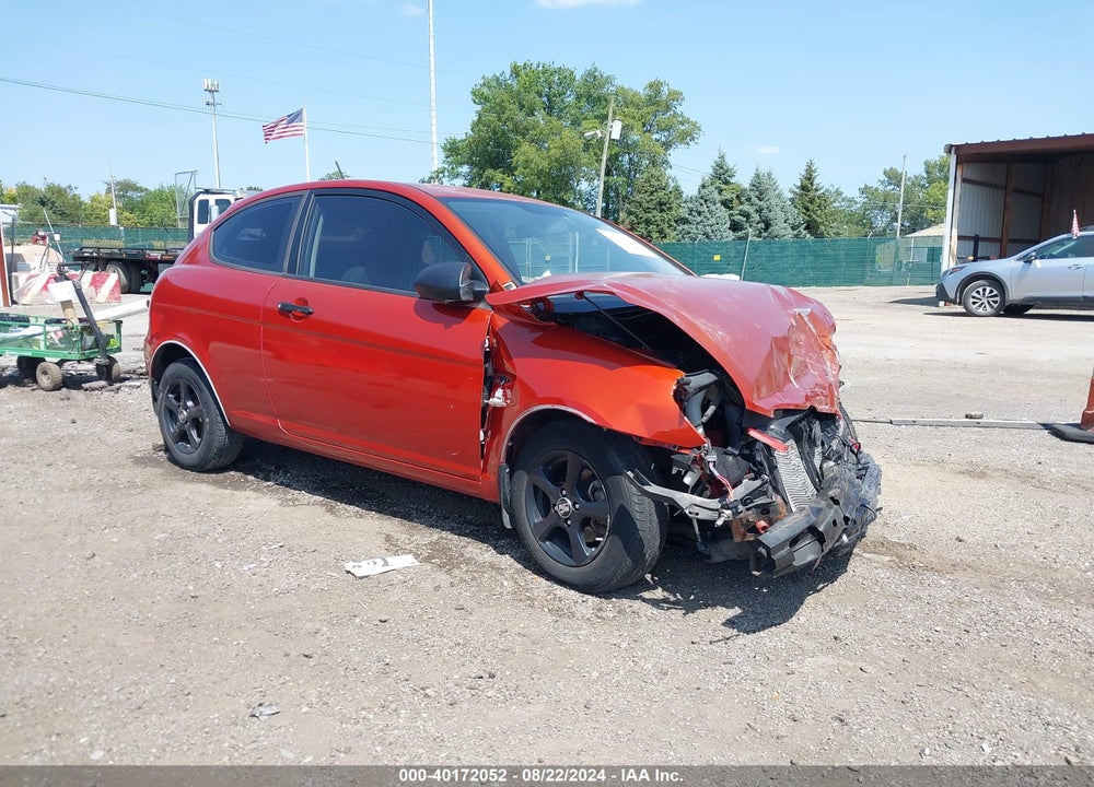 2009 HYUNDAI ACCENT GS VIN: KMHCM36C29U121568
