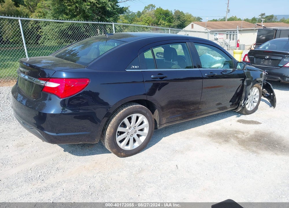 2011 CHRYSLER 200 TOURING VIN: 1C3BC1FG2BN512007