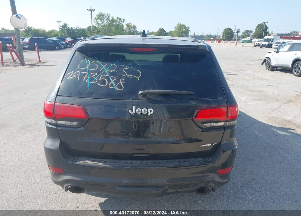 2014 JEEP GRAND CHEROKEE SRT8 VIN: 1C4RJFDJ9EC274779