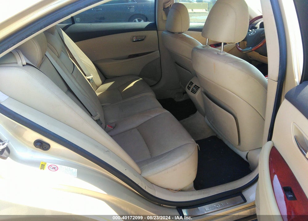 2007 LEXUS ES 350 VIN: JTHBJ46G672121310
