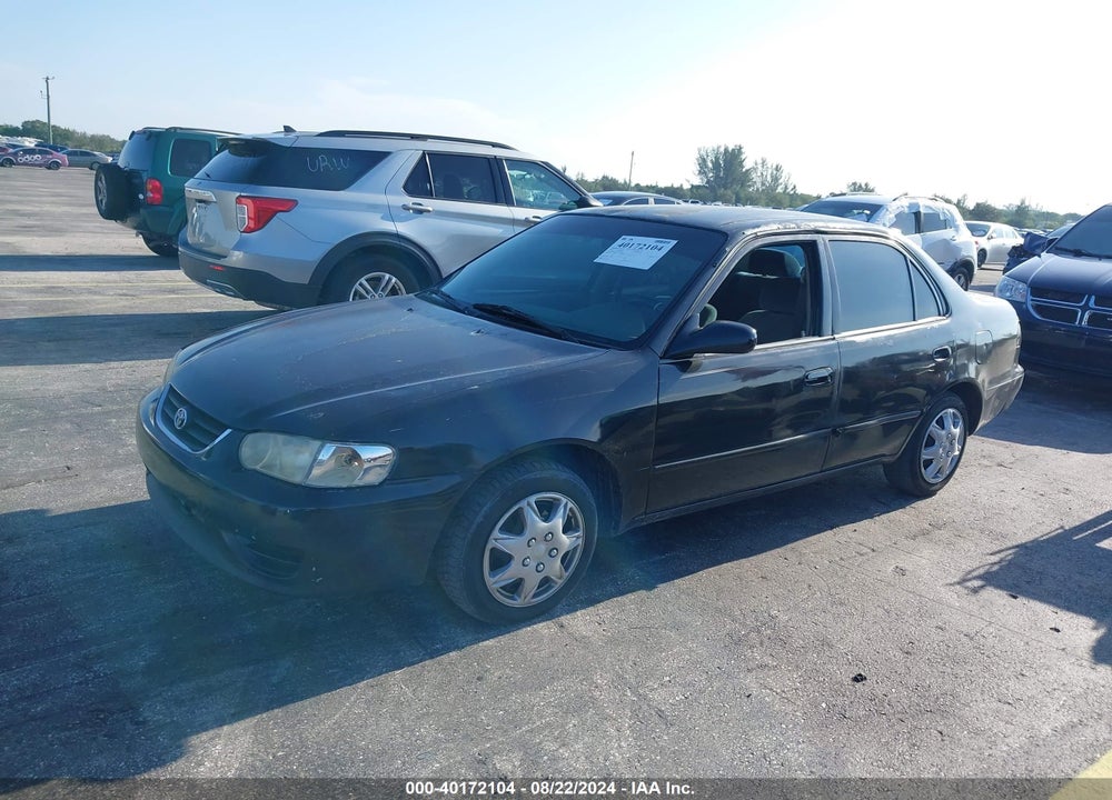 2002 TOYOTA COROLLA CE VIN: 1NXBR12E12Z574367