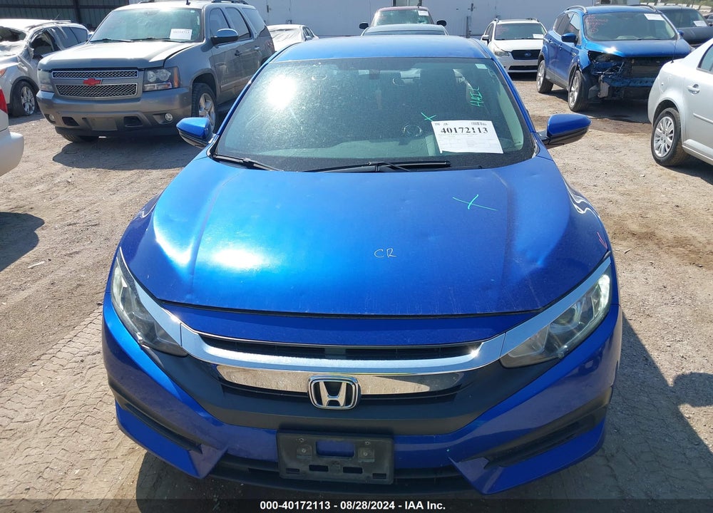 2016 HONDA CIVIC LX VIN: 19XFC2F52GE054417