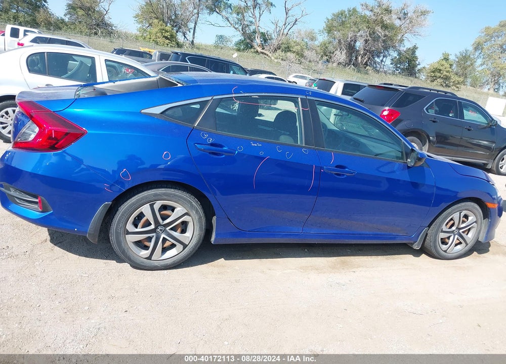 2016 HONDA CIVIC LX VIN: 19XFC2F52GE054417