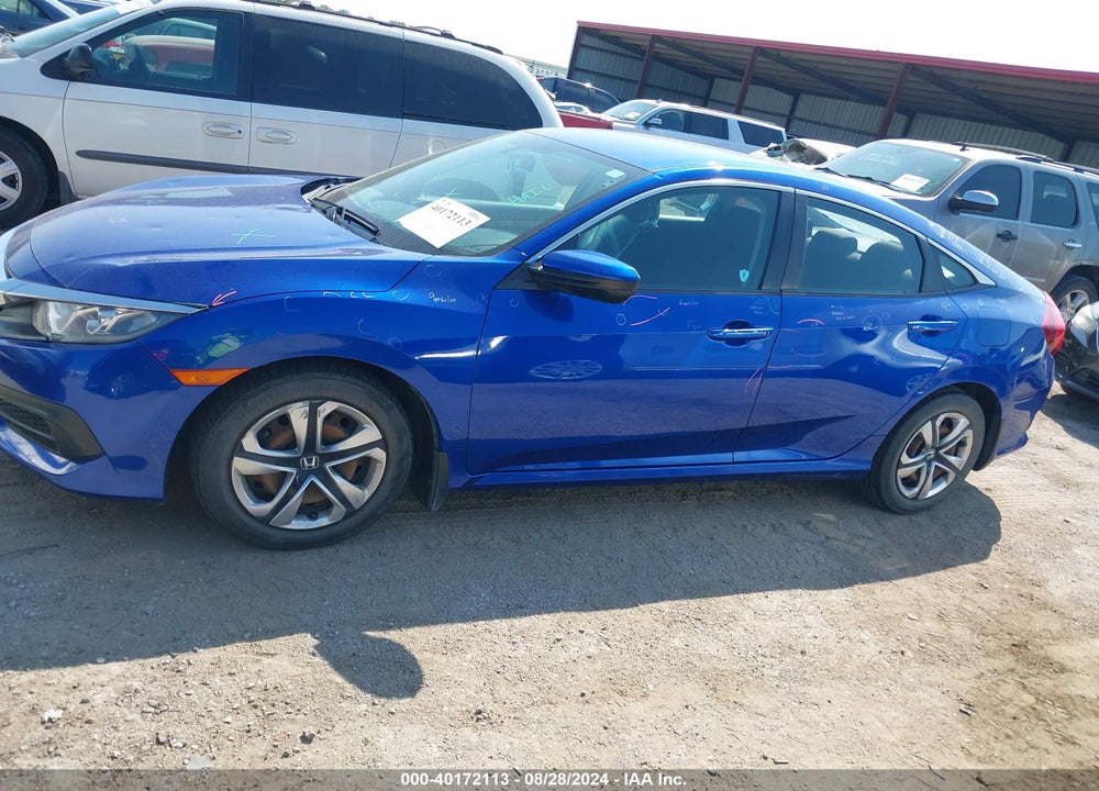 2016 HONDA CIVIC LX VIN: 19XFC2F52GE054417