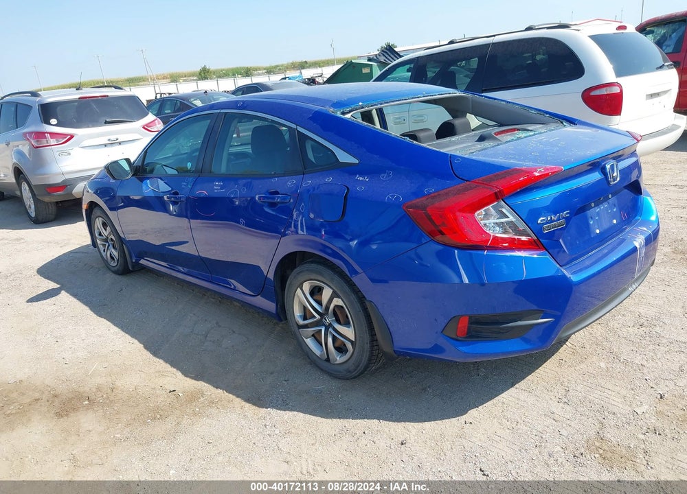 2016 HONDA CIVIC LX VIN: 19XFC2F52GE054417