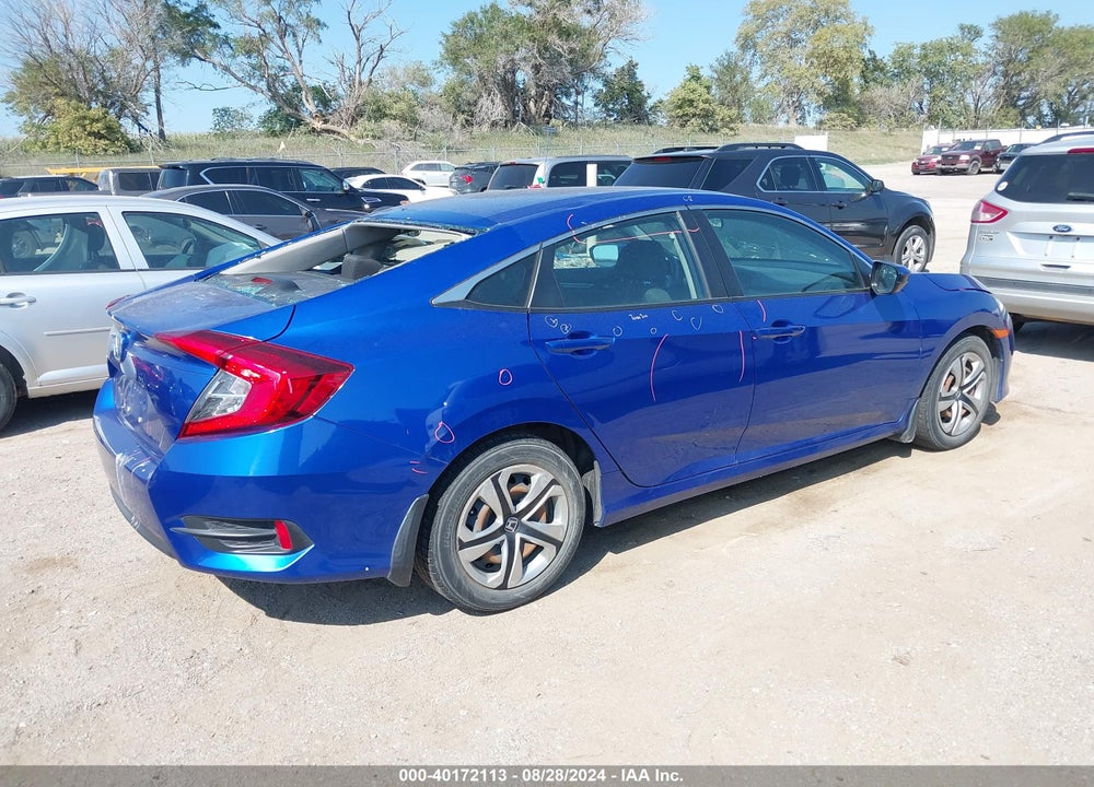 2016 HONDA CIVIC LX VIN: 19XFC2F52GE054417