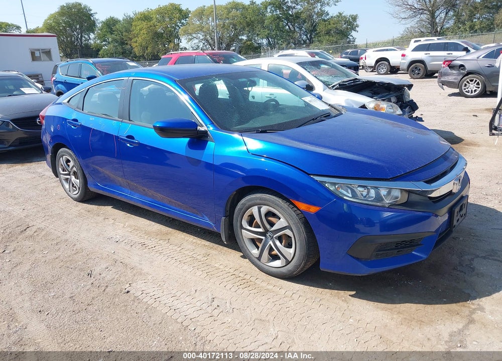 2016 HONDA CIVIC LX VIN: 19XFC2F52GE054417