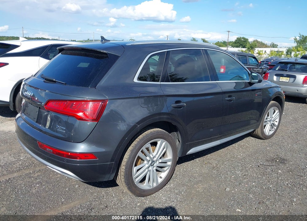 2018 AUDI Q5 VIN: WA1BNAFY2J2007724