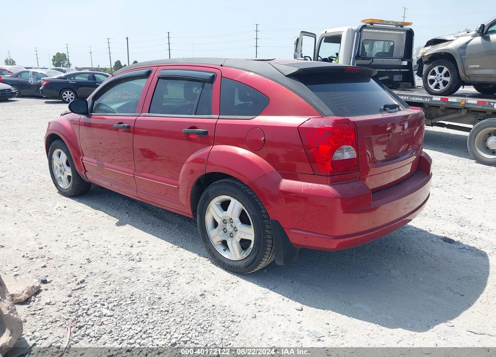 2007 DODGE CALIBER SXT VIN: 1B3HB48B57D537039