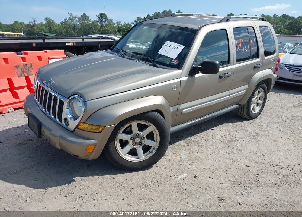 2005 JEEP LIBERTY LIMITED EDITION VIN: 1J4GL58K95W649691