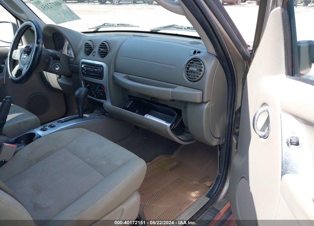 2005 JEEP LIBERTY LIMITED EDITION VIN: 1J4GL58K95W649691
