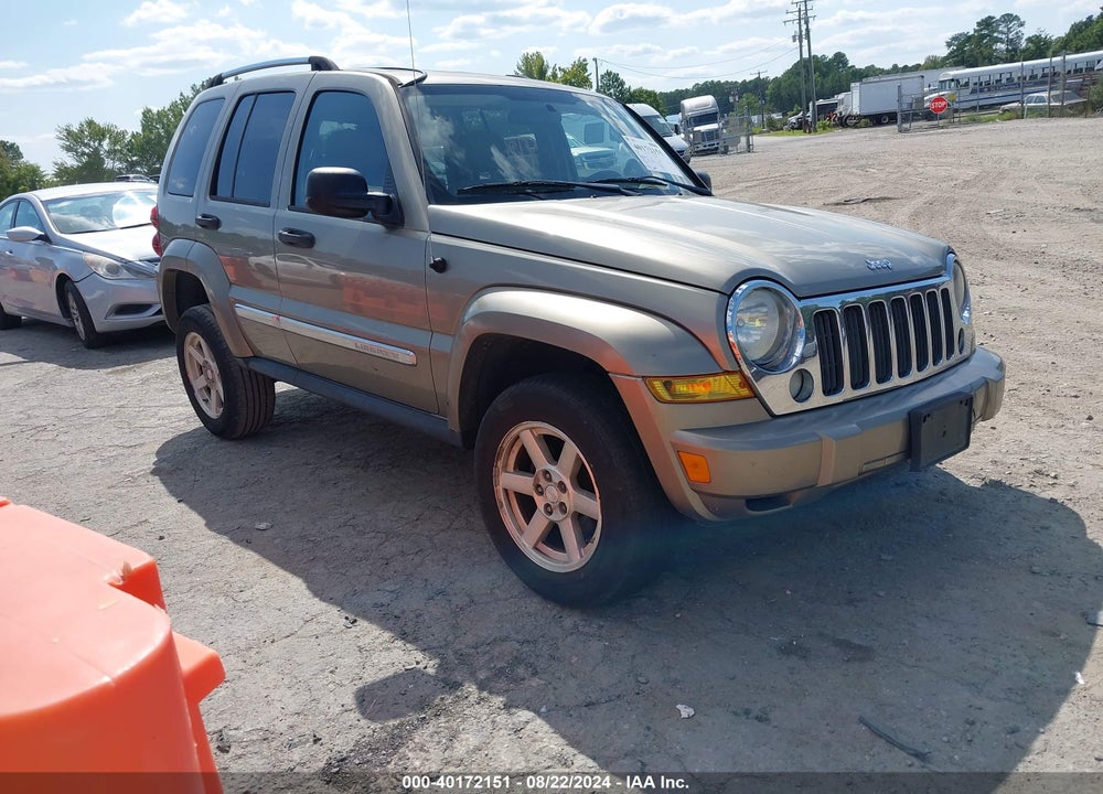 2005 JEEP LIBERTY LIMITED EDITION VIN: 1J4GL58K95W649691