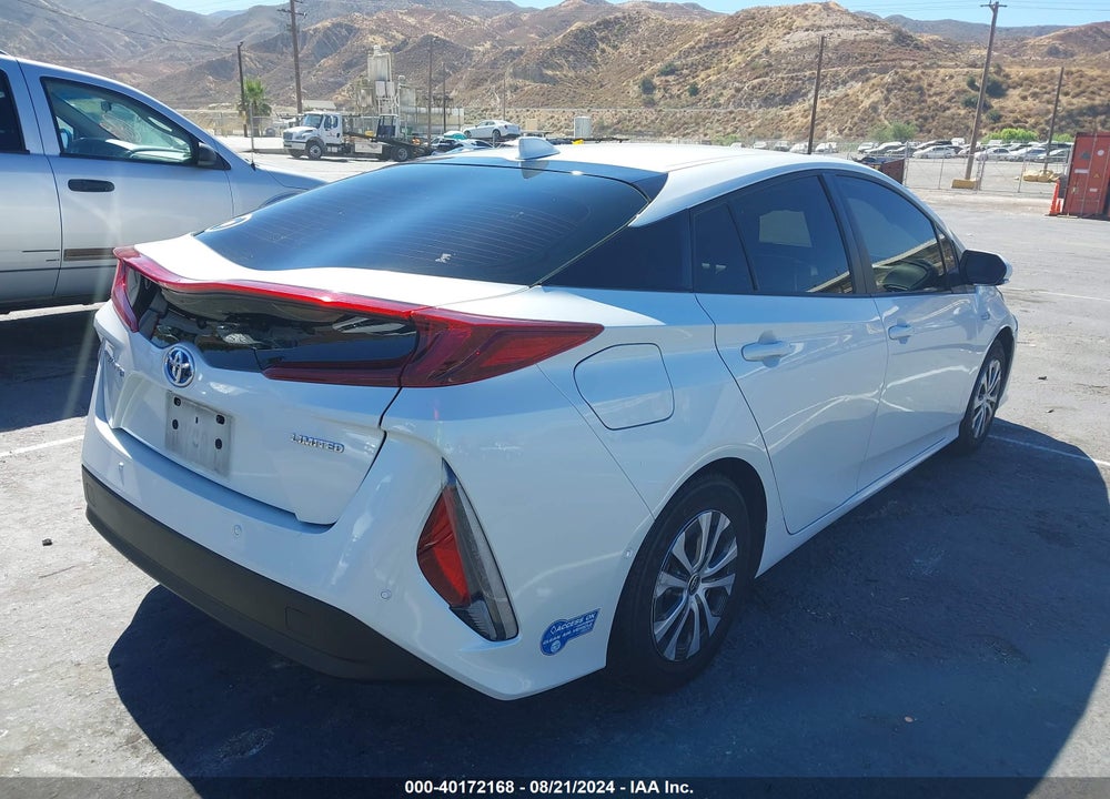 2021 TOYOTA PRIUS PRIME LIMITED VIN: JTDKAMFP8M3182407
