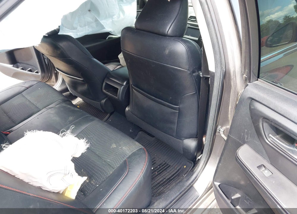 2015 TOYOTA CAMRY SE VIN: 4T1BF1FK4FU107359