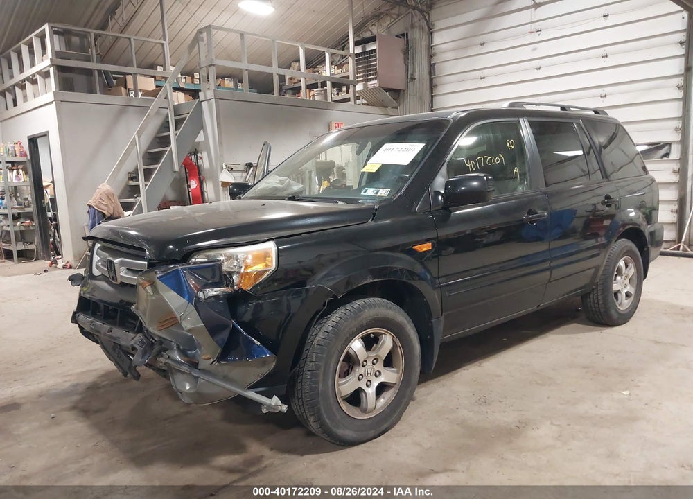 2007 HONDA PILOT EX VIN: 2HKYF18427H532426