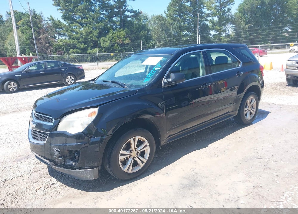 2011 CHEVROLET EQUINOX LS VIN: 2GNALBEC9B1336075