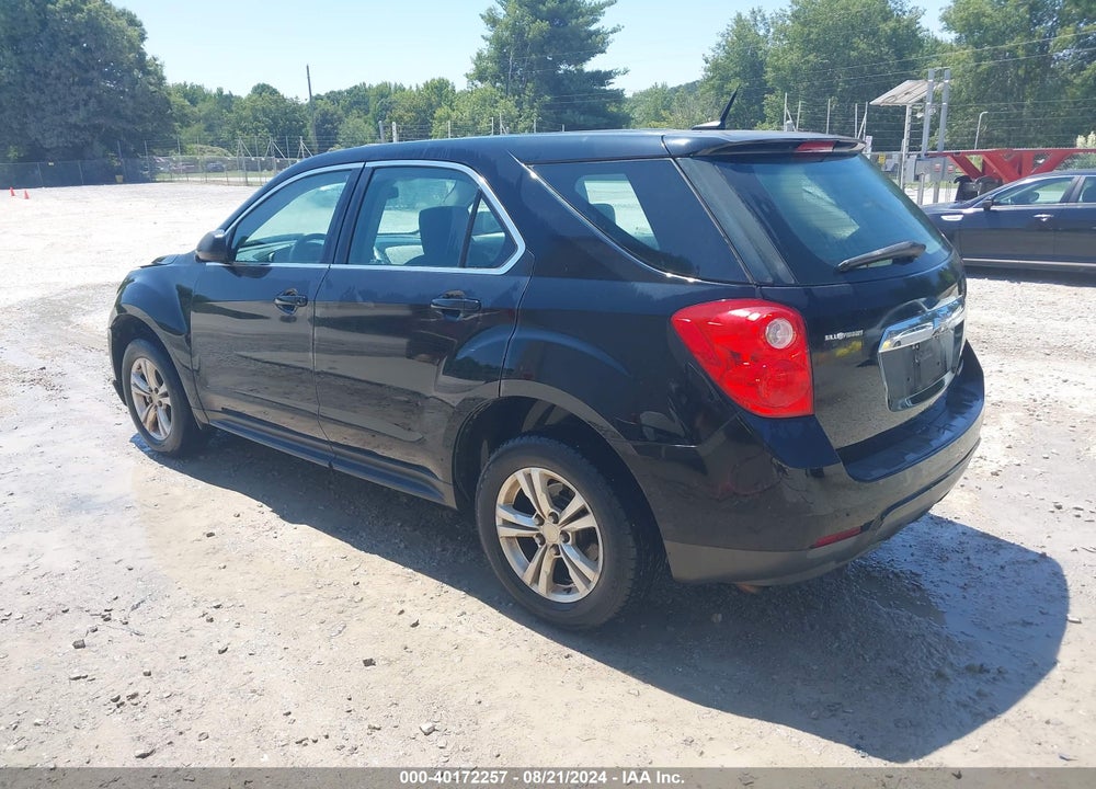2011 CHEVROLET EQUINOX LS VIN: 2GNALBEC9B1336075