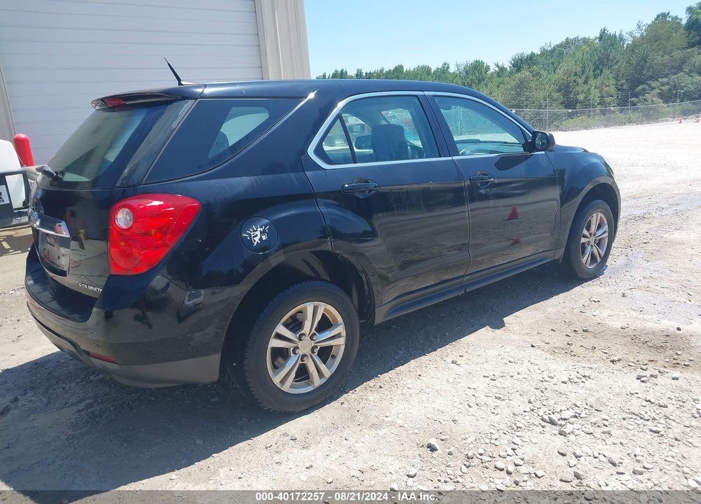 2011 CHEVROLET EQUINOX LS VIN: 2GNALBEC9B1336075