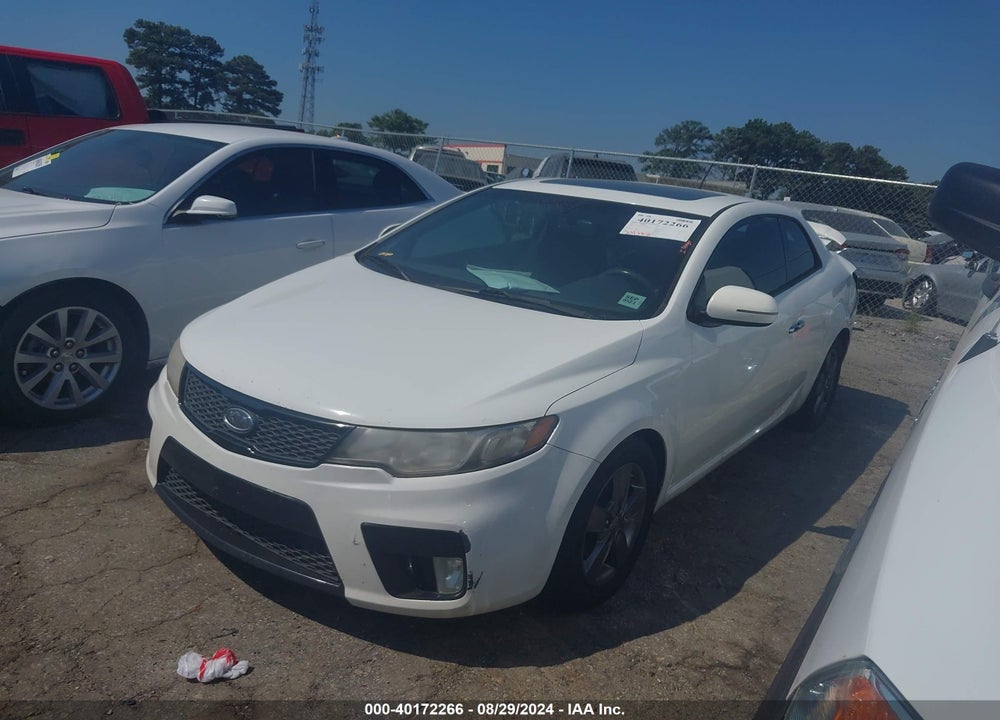 2012 KIA FORTE KOUP EX VIN: KNAFU6A2XC5619355