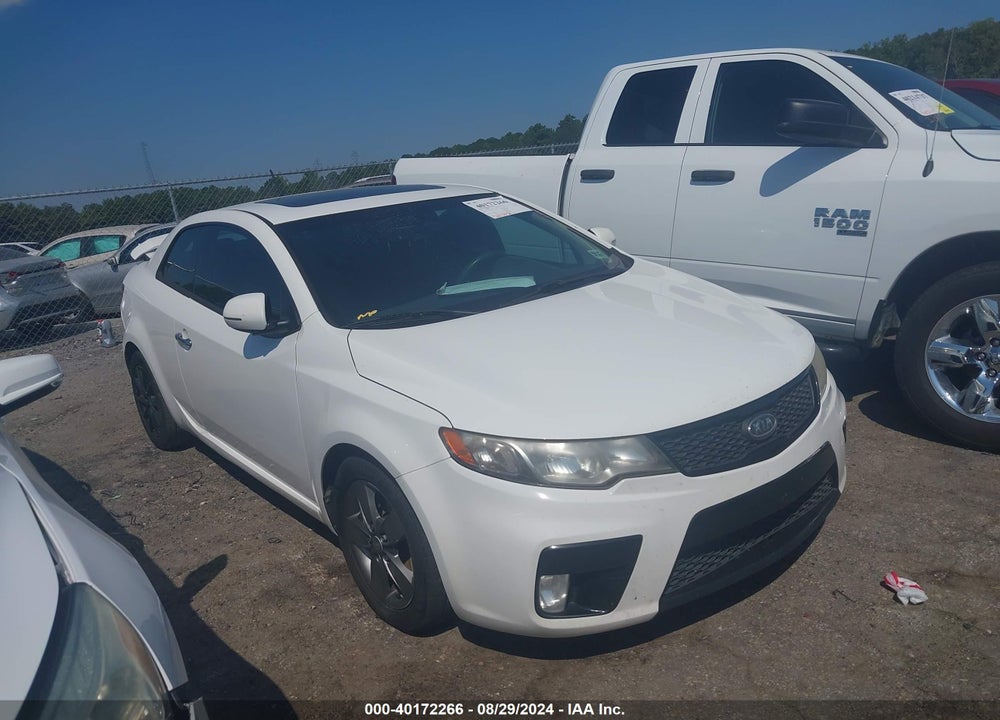 2012 KIA FORTE KOUP EX VIN: KNAFU6A2XC5619355