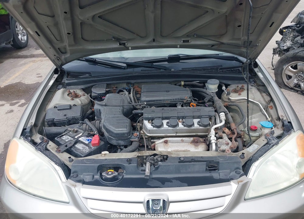 2003 HONDA CIVIC LX VIN: 2HGES16543H612714