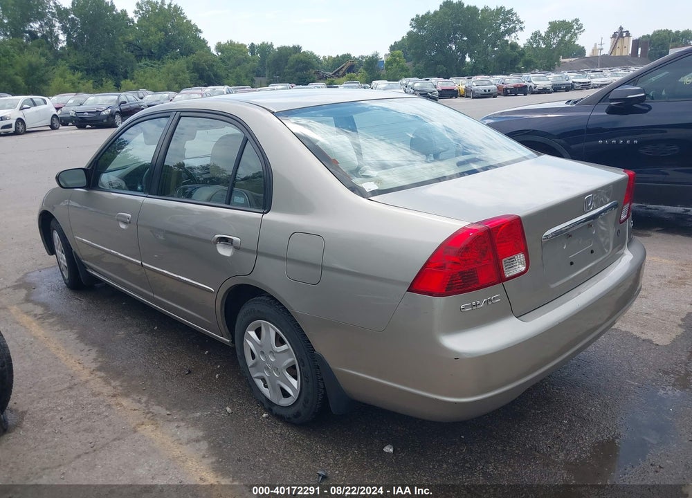2003 HONDA CIVIC LX VIN: 2HGES16543H612714