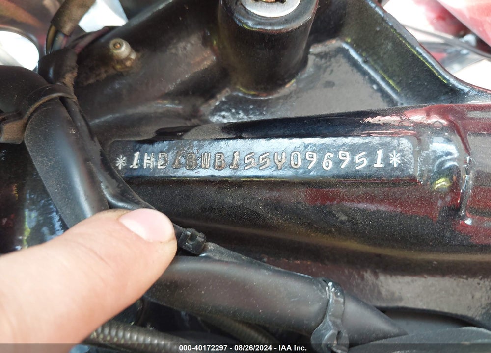 2005 HARLEY-DAVIDSON FLSTCI VIN: 1HD1BWB155Y096951