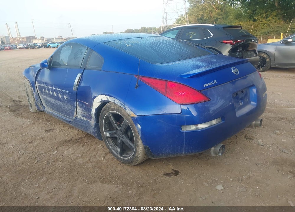 2003 NISSAN 350Z ENTHUSIAST VIN: JN1AZ34D33T117988