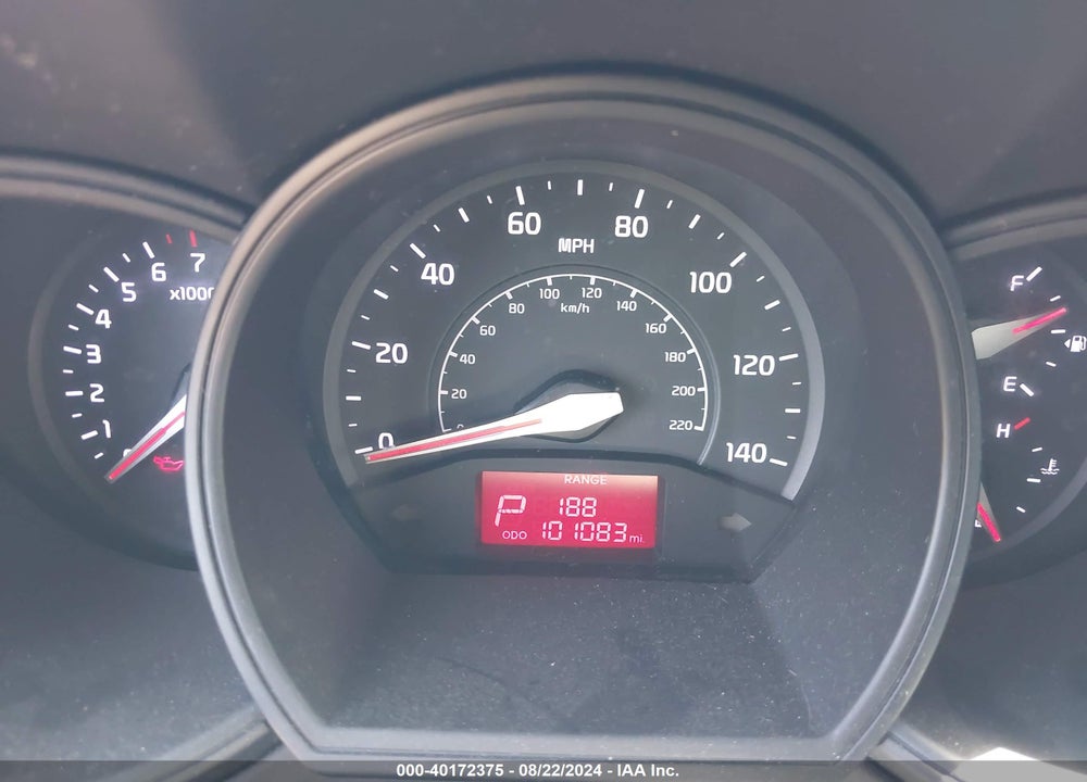 2015 KIA RIO VIN: KNADM5A30F6500707