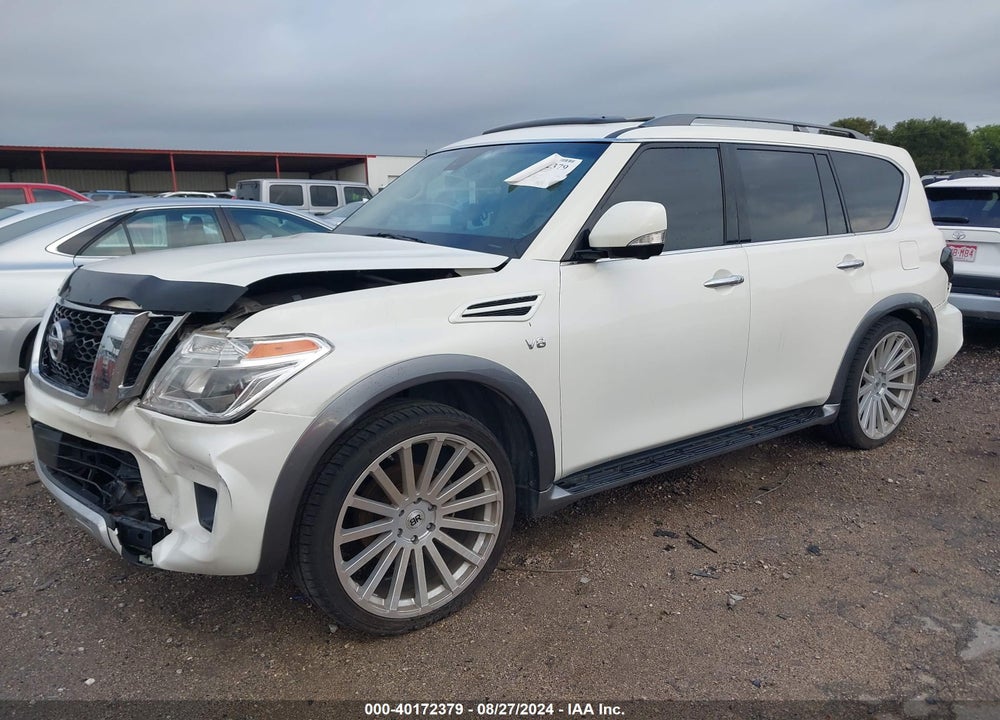 2017 NISSAN ARMADA PLATINUM VIN: JN8AY2NF6H9301065