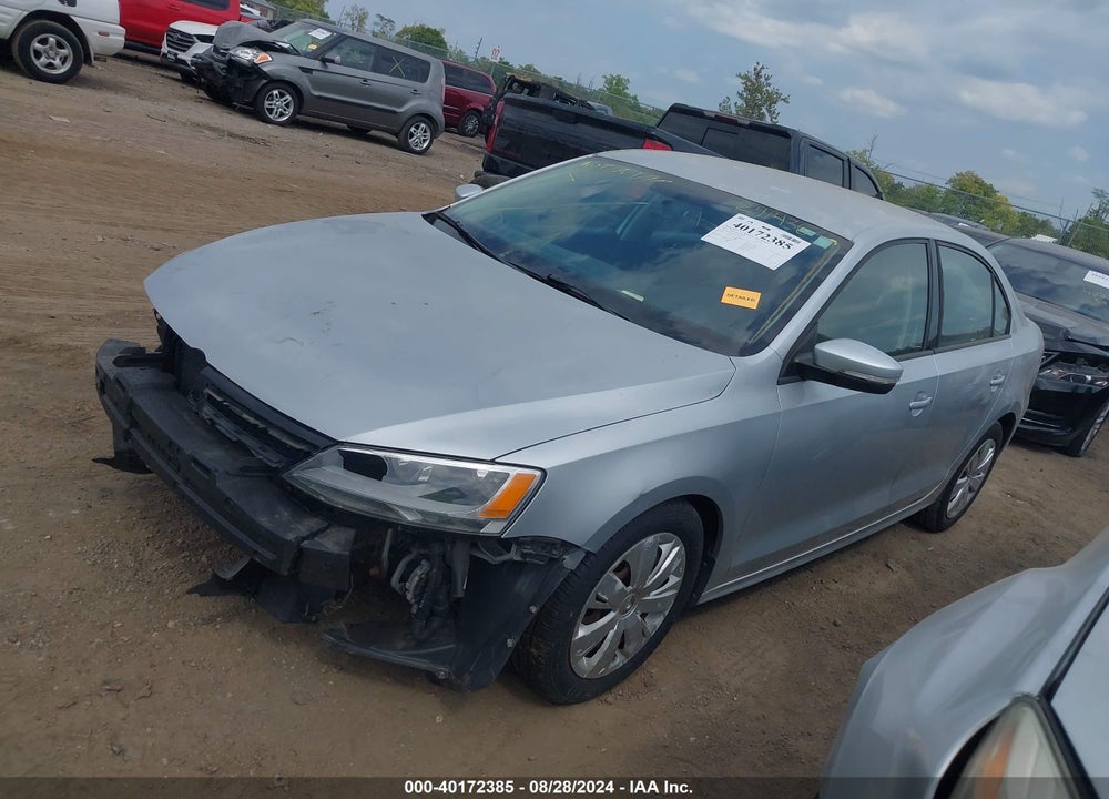 2014 VOLKSWAGEN JETTA 1.8T SE VIN: 3VWD17AJ1EM241436