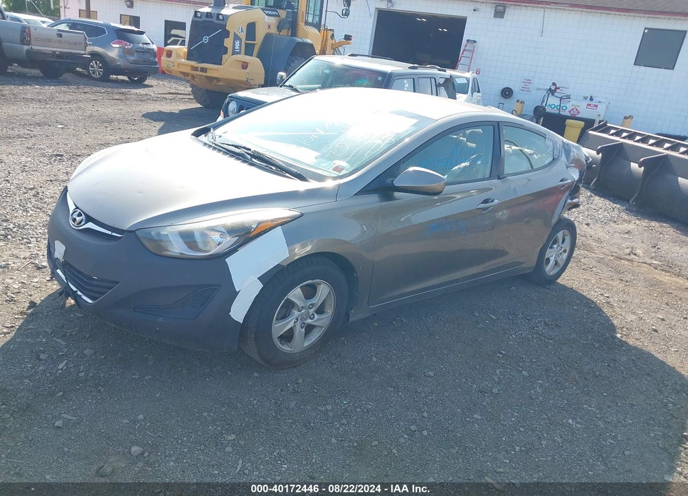 2014 HYUNDAI ELANTRA SE VIN: 5NPDH4AE1EH531813