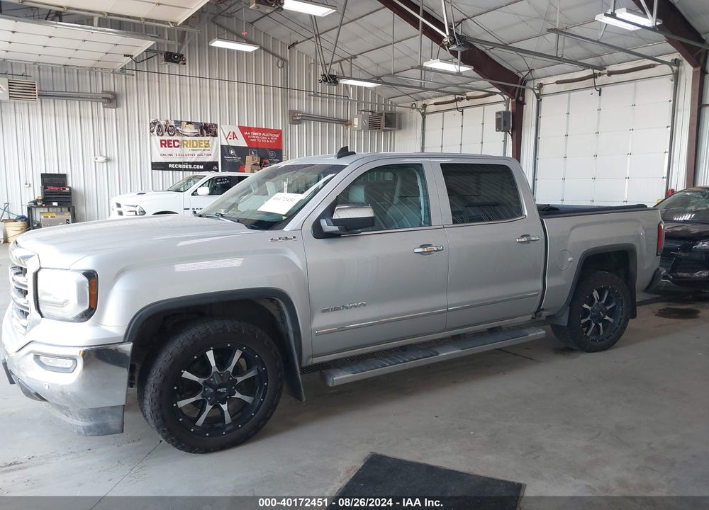 2017 GMC SIERRA 1500 SLT VIN: 3GTU2NEC1HG505001