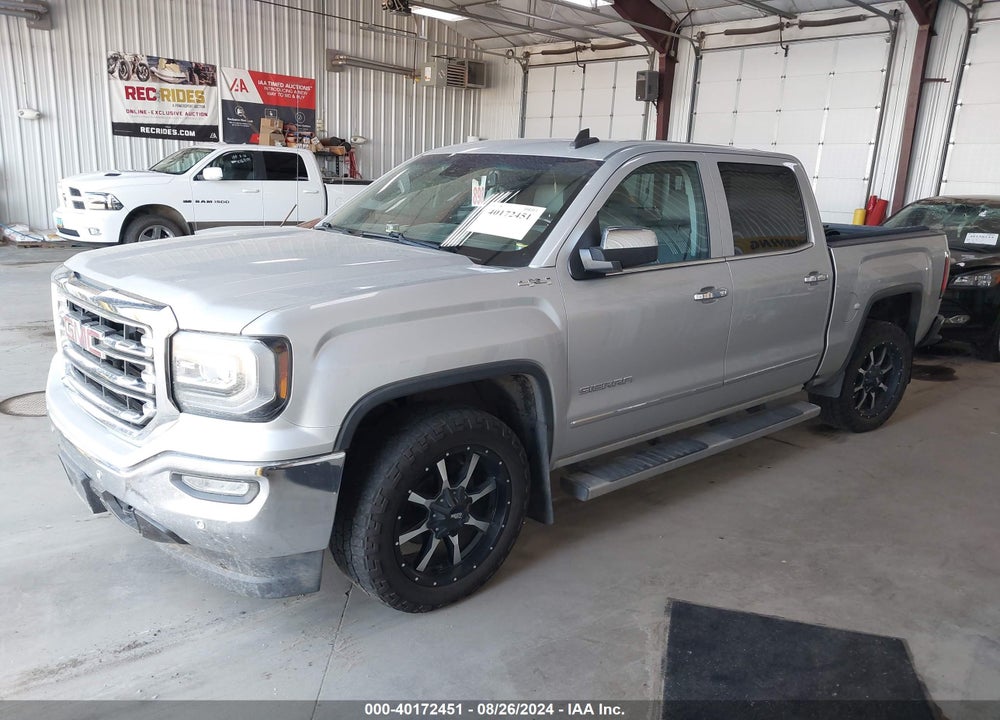 2017 GMC SIERRA 1500 SLT VIN: 3GTU2NEC1HG505001