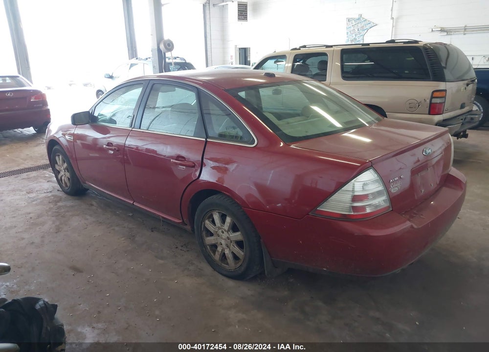 2009 FORD TAURUS SE VIN: 1FAHP23W89G116325