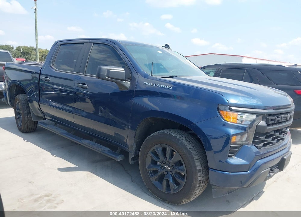 2022 CHEVROLET SILVERADO 1500 2WD SHORT BED CUSTOM VIN: 1GCPABEK5NZ642606
