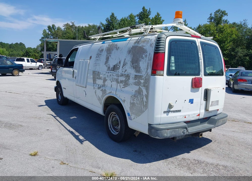 1999 CHEVROLET EXPRESS VIN: 1GCHG35R2X1053312