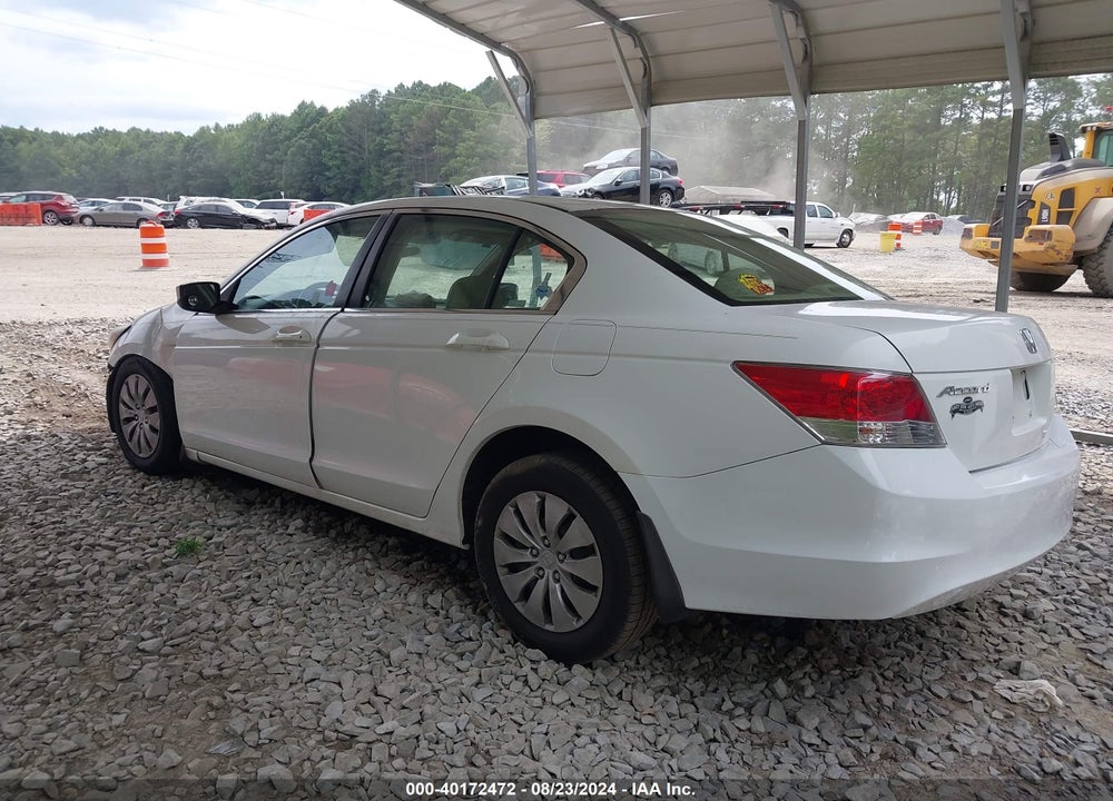 2008 HONDA ACCORD 2.4 LX VIN: 1HGCP26388A082847
