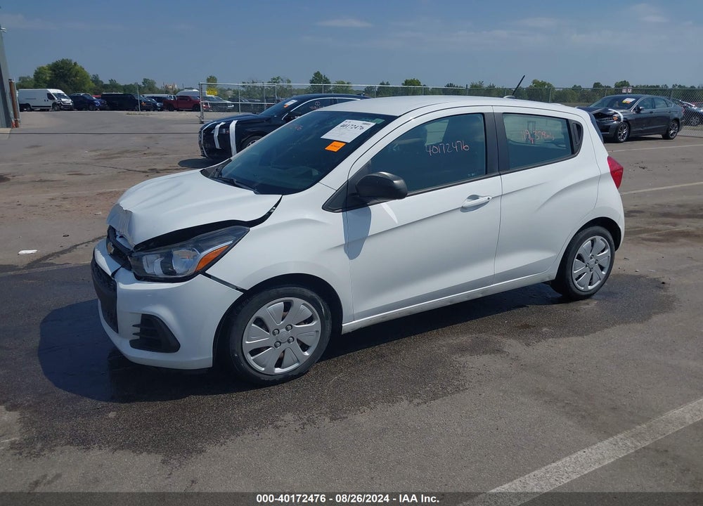 2017 CHEVROLET SPARK LS CVT VIN: KL8CB6SAXHC810884
