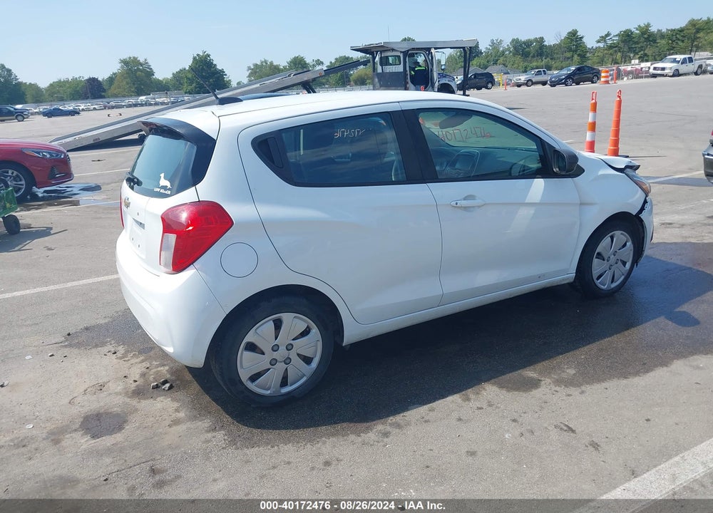 2017 CHEVROLET SPARK LS CVT VIN: KL8CB6SAXHC810884