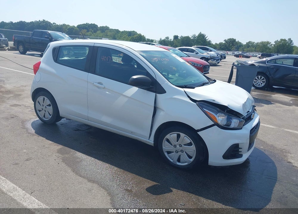 2017 CHEVROLET SPARK LS CVT VIN: KL8CB6SAXHC810884